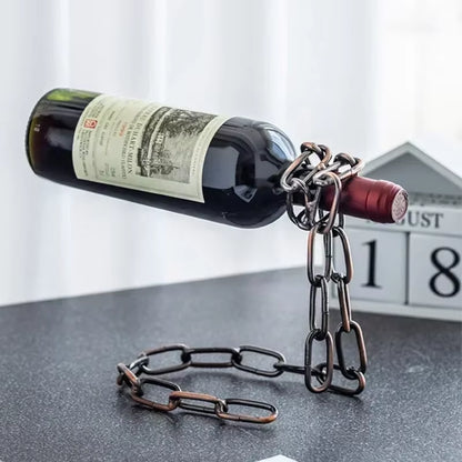 Suspended Chain Bottle Holder