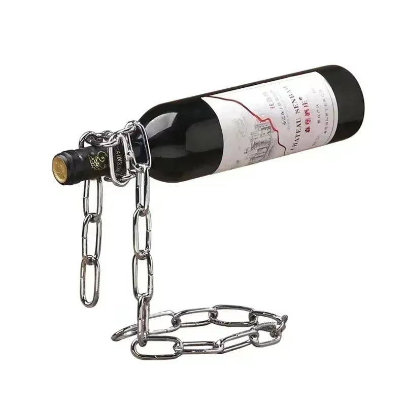 Suspended Chain Bottle Holder