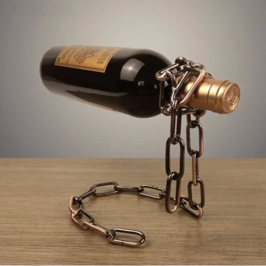 Suspended Chain Bottle Holder